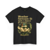 “Lit With a Chance of Snacks” – Weather Cloud T-Shirt